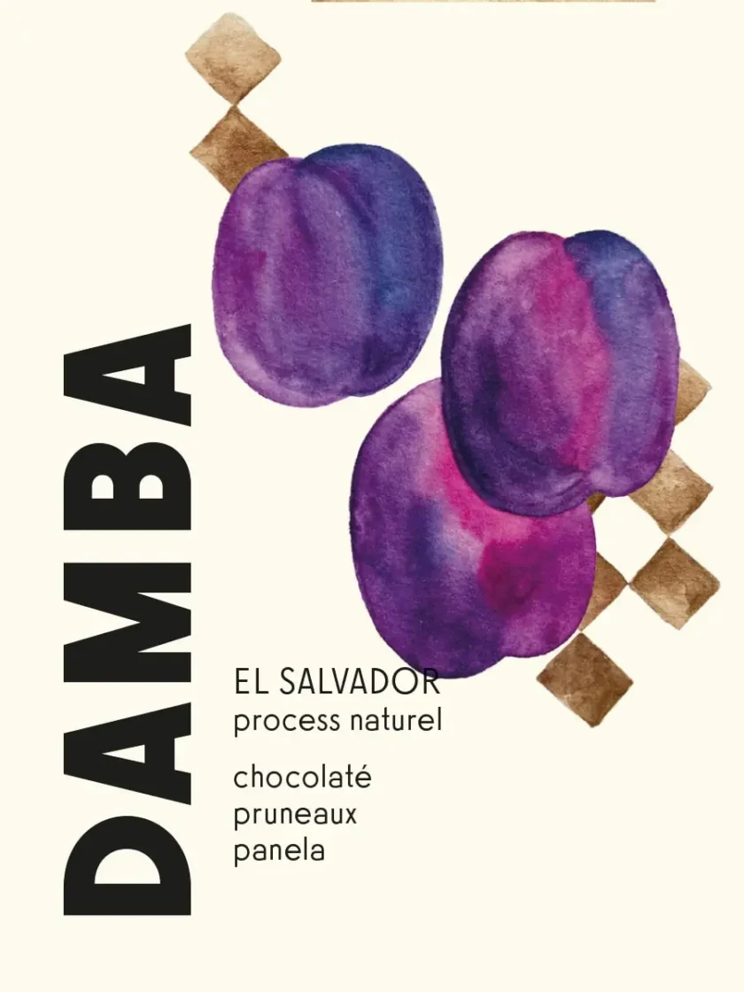 café salvador damba - brulerie moka- pack 250g