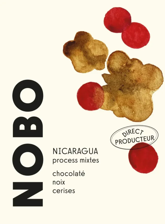 café nicaragua nobo - brulerie moka- pack 250g