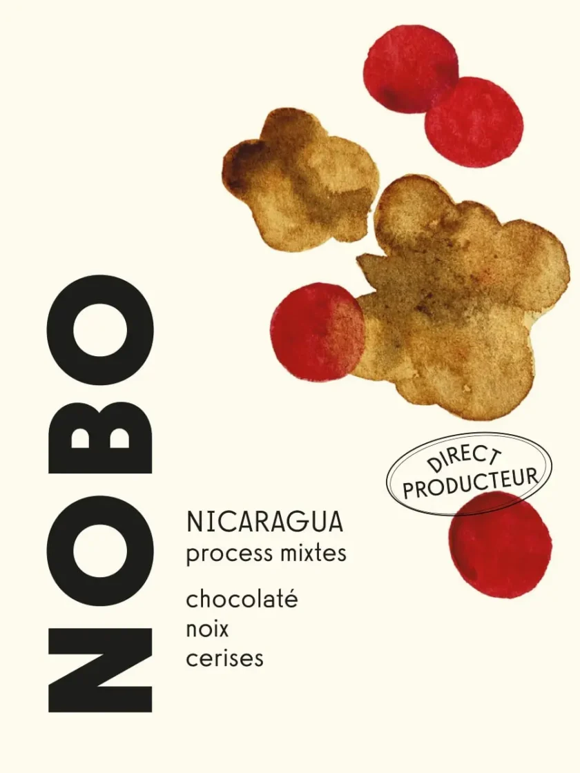 café nicaragua nobo - brulerie moka- pack 250g