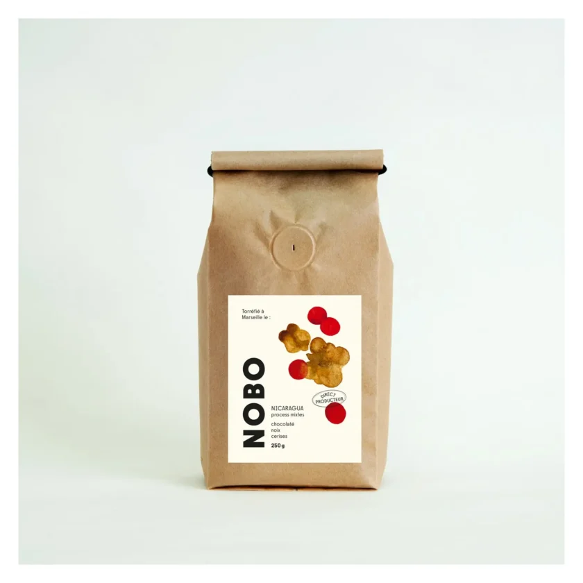 café nicaragua nobo - brulerie moka- pack 250g